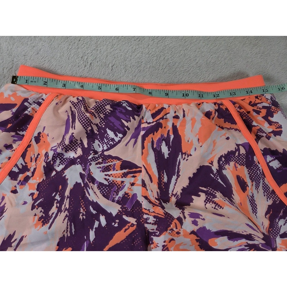 Under Armour HeatGear Running Shorts Womens Medium Lined Athletic Gym Training - Picture 7 of 11